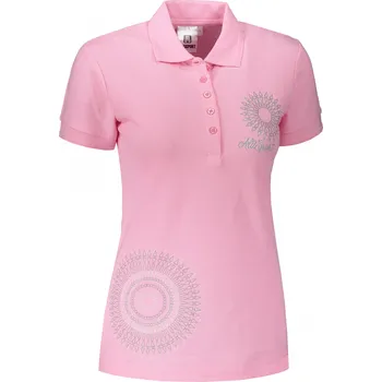 Dámské tričko Dámské triko s límečkem ALTISPORT ALW024210 SVĚTLE RŮŽOVÁ XS