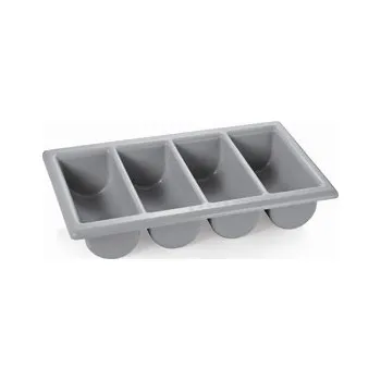 Příborník do zásuvky PGX 1518 004 Zásobník na příbory šedý 53 x 32,5 GN