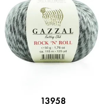 Příze Příze Gazzal Rock 'N' Roll 13958