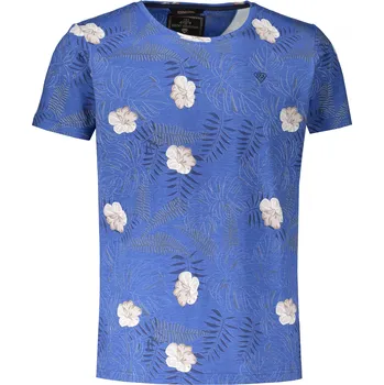 Pánské tričko Pánské triko KIXMI LARRY MODRÁ XL