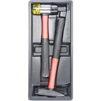 Stavtool PWT155 sada kladivo,palička 2 díly, plastové plato