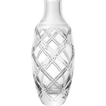 Váza Křišťálová váza, BORDER, Gold Crystal, 33 cm