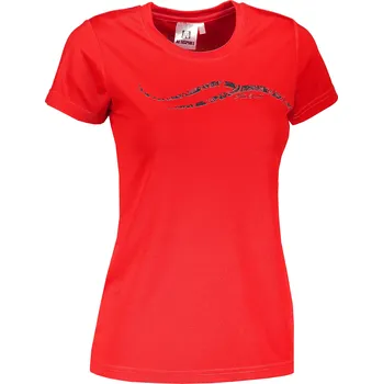 Dámské tričko Dámské funkční triko ALTISPORT CARRYOVER ALW001140 ČERVENÁ XS