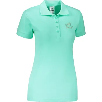 Dámské tričko Dámské triko s límečkem ALTISPORT ALW056210 MÁTOVÁ XS