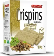 Extrudo Crispins křehký plátek dýňový s koriandrem Bio 100 g