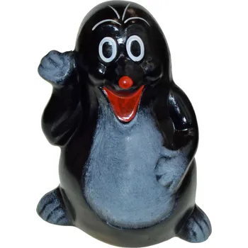 Zahradní dekorace Keramická soška do zahrady - Krtek