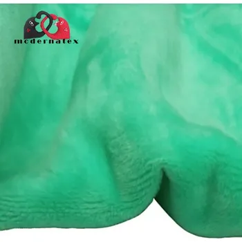 Minky mikroplyš jednobarevné, barva Mentolová