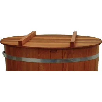 Víko k ochlazovací kádi KAMBALA 130x79cm, cedr + Doprava zdarma