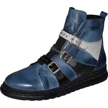 Dámské lodičky KARYOKA dámská kotníková obuv 3270 Barva: modrá, Velikost: 41