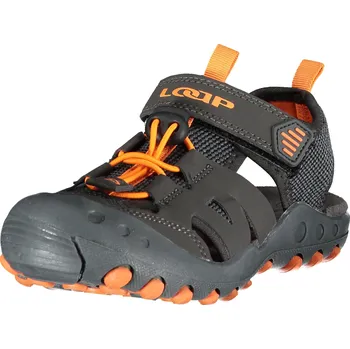 Chlapecké sandály Dětské sandále LOAP CERMINA ŠEDÁ/ORANŽOVÁ EU 30
