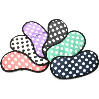 Škraboška na spaní Maska na spaní - Dots Barva: Červeno-oranžová Maska Dots