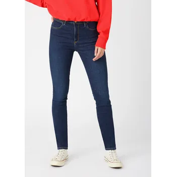 Dámské džíny Wrangler dámské džíny SKINNY HIGH RISE W27HVH385 Modrá W27/L32