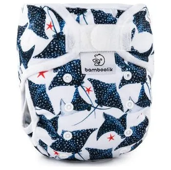 Plenkové kalhoty Bamboolik Kapsová plenka Duo s vkládací plenkou, Rejnoci