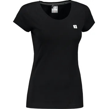Dámské premium triko ALTISPORT CARRYOVER ALW065154 ČERNOBÍLÁ XS