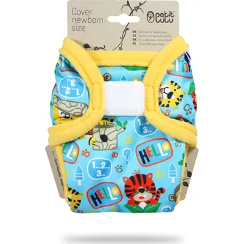 Plenkové kalhoty Petit Lulu s.r.o. Džungle ve škole - novorozenecké svrchní kalhotky