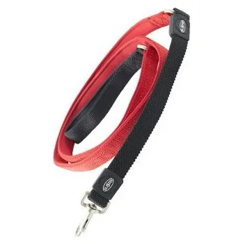 Vodítko pro psa Vodítko BUSTER Neoprene Bungee L/XL 120cm/25mm červené