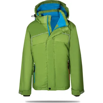 Chlapecká bunda Chlapecká zimní bunda - KUGO TB263, zelená Barva: Zelená, Velikost: 98