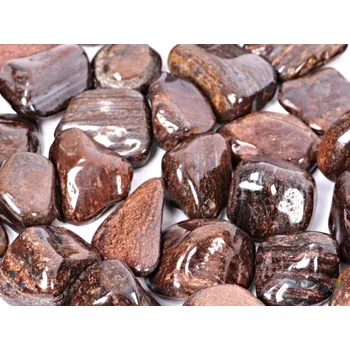 Magieprirody.cz Tromlovaný kámen Bronzit XXL velikost 35 - 55 mm - USA #43 Množství: 1ks