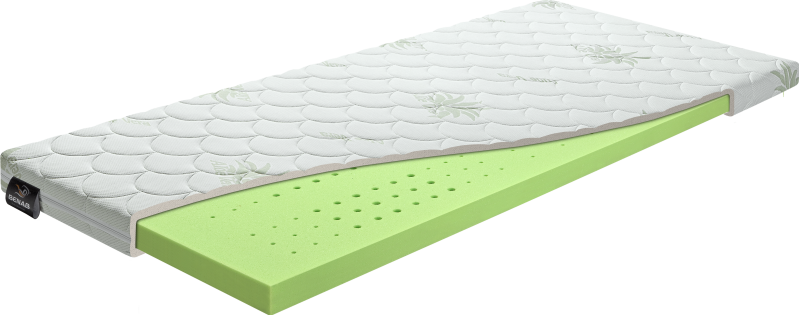 BENAB TOPPER SOFT HR vrchní matrace 85x200 cm Pratelný potah ALOEVERA