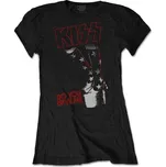 Kiss Do You Love Me Black XL Dámské Tričko