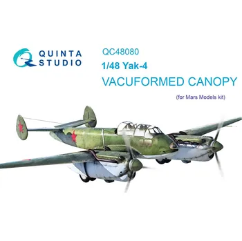 Plastikový model 1/48 Vacu canopy for Yak-4 (MARS)