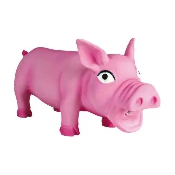 Hračka pro psa Chrochtající prasátko 23cm