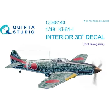 Plastikový model 1/48 Ki-61-I 3D-Printed & colour Interior (HAS)