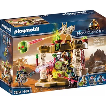 Stavebnice Playmobil Playmobil 70751 Novelmore chrám armády kostlivců