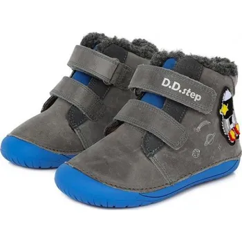 Dívčí sněhule D.D.Step Barefoot zimní boty W070-252A Grey EUR 20