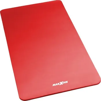 podložka na cvičení Pěnová protiskluzová gymnastická a fitness podložka červená, 190x100x1,5 cm