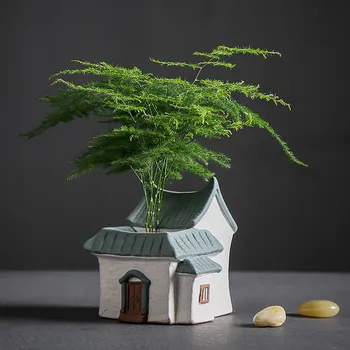 Květináč Ornament na květináči ----Dům 2