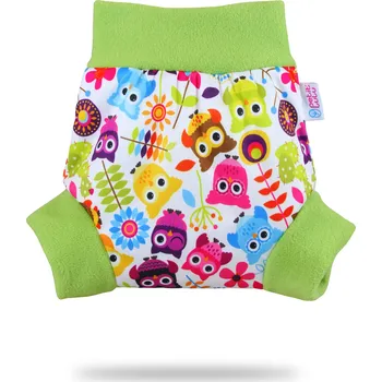 Plenkové kalhoty Petit Lulu s.r.o. Veselé sovičky - pull-up svrchní kalhotky - XL