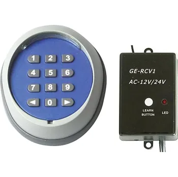 Klávesnice LURECOM CODE 3010 + 1K - Vstupní, bezdrátová, kódová klávesnice s radiovým přijímačem, klávesnice pro venkovní instalaci