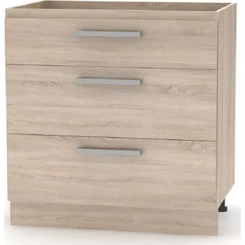 Kuchyňská skříňka Spodní skříňka 80, dub sonoma, NOPL-064-0S