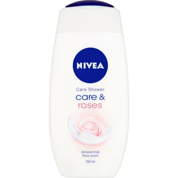 Sprchový gel Nivea Care & Roses hydratační sprchový krém pro ženy