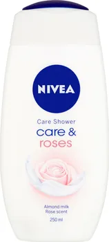 Sprchový gel Nivea Care & Roses hydratační sprchový krém pro ženy