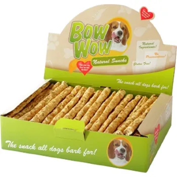 Pamlsek pro psa Mira Mar Bow Wow Tyčinky Natural s plícemi 50 ks