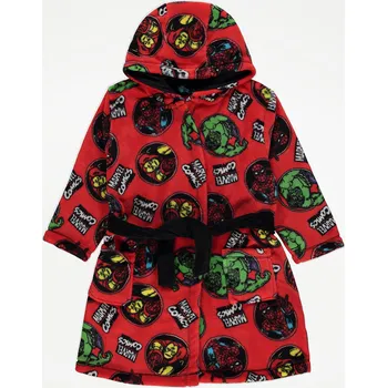 Chlapecké pyžamo GEORGE CHLAPECKÝ ŽUPAN " MARVEL AVENGERS" Barva: červená, Velikost: 11-12 let (152)