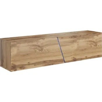 Televizní stolek SIGNAL Závěsná skříňka pod TV - SIMENA, dub votan