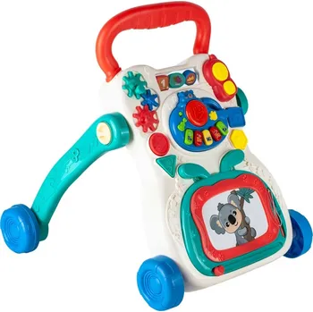 Majlo Toys Walking Car 17068 2v1 vícebarevné Dětské chodítko Majlo Toys Walking Car 17068 2v1 vícebarevné