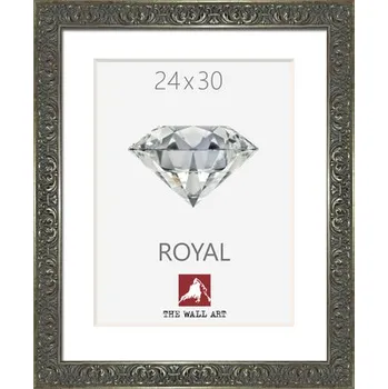 Rám na obraz Fotorámeček dřevěný Louis starozlatý 24x30 cm