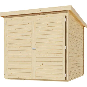 Zahradní domek Karibu Holztechnik Fahrradgarage 38647 LG3039 1,62 x 2,16 m přírodní