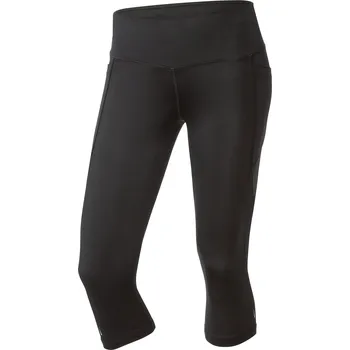 Dámské legíny CRIVIT Dámské funkční capri legíny (XS(32/34), černá)