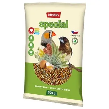 Krmivo pro ptáka Darwin's Drobní Exoti Special 500g