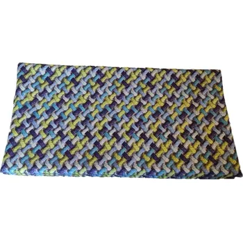 Zahradní lehátko Plážové lehátko skládací - modrý košík