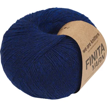 Příze we are knitters Příze Finita Yarn – modrá Navy Blue