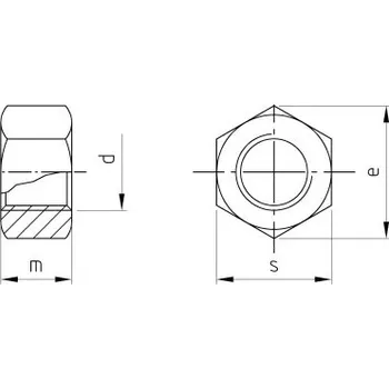 Matice Nerezová matice ISO 4032 A2-80 M 24