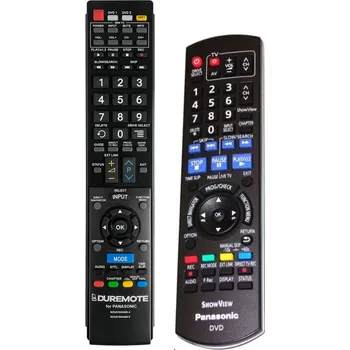 Dálkový ovladač PANASONIC N2QAYB000461 + ovládání TV (mini TV) - dálkový ovladač duplikát