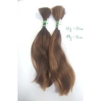 Příčesek Vlasy středoevropské ČR-45g, 30cm; 17g, 32cm; odstín 7, 80Kč/g EMPORIO BEAUTY