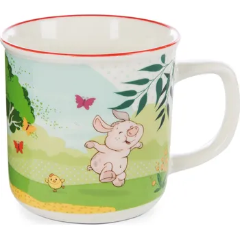 plyšák NICI hrníček Farm Friends porcelán, 240ml, dárkové balení